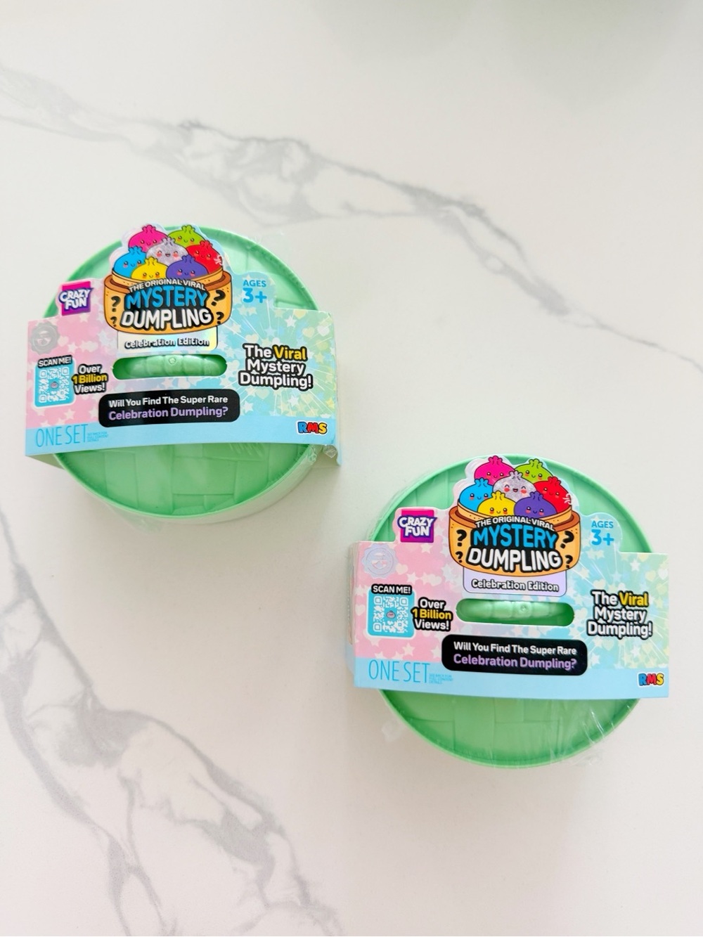 Mystery Dumpling Kids Toy - Green Celebration Edition